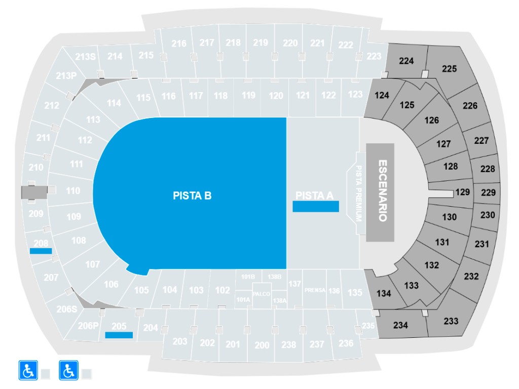 Tickets for Bruno Mars Barcelona&nbsp;General SECTOR 205
