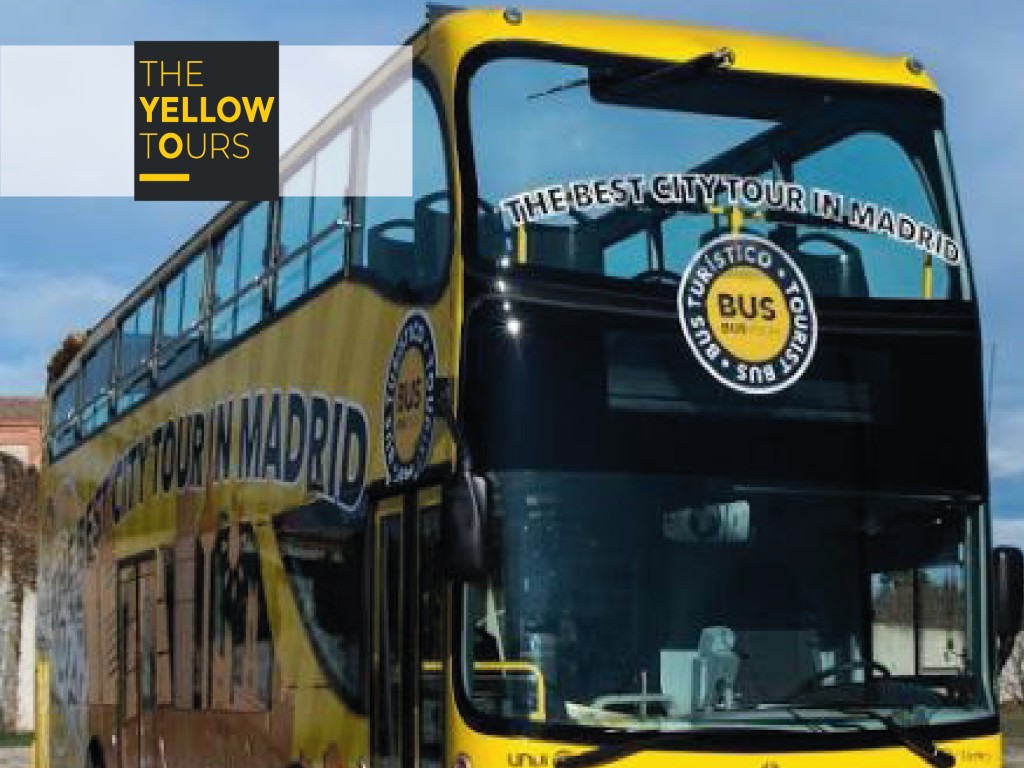 Yellow Bus Madrid