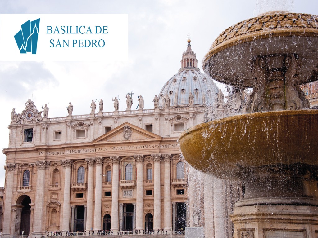 St. Peter’s Basilica guided tour (Full: € 27,00 € - Reduced: € 22,00
